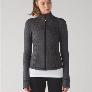 Lululemon Size 2 Define Jacket Grey Harringbone